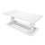 2020s French Marble White Refectory Table For Sale - Image 5 of 9