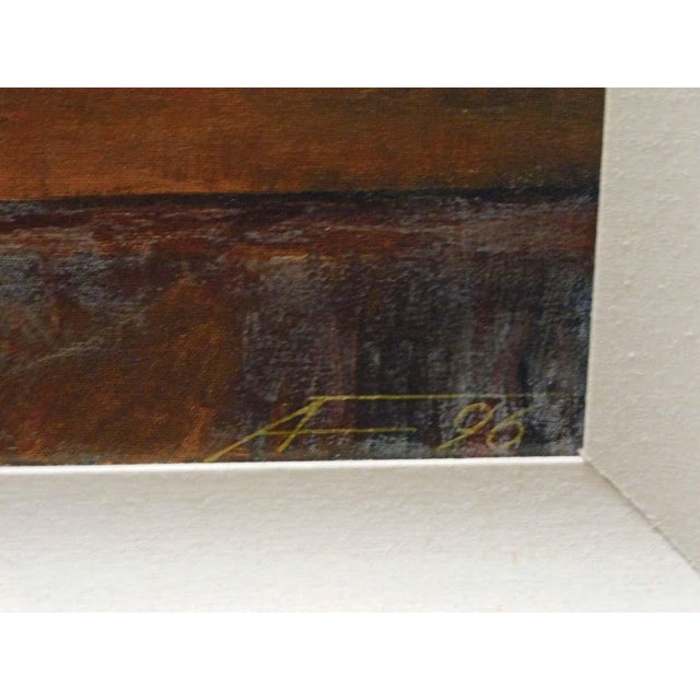 Gray Fazly (Fazoil Ataullakhanov) "Still Life With Cezanne" Original Oil For Sale - Image 8 of 10