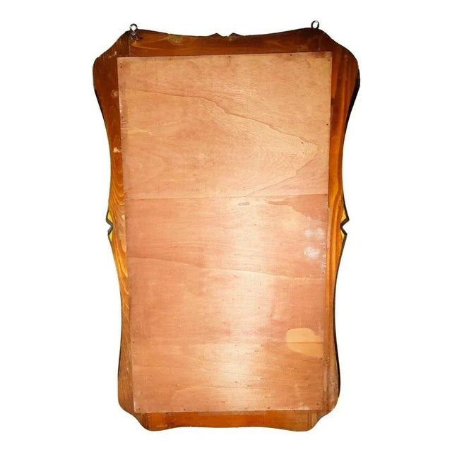 Fontana Arte Mirror by Gio Ponti for Luigi Fontana, 1940s For Sale - Image 4 of 5