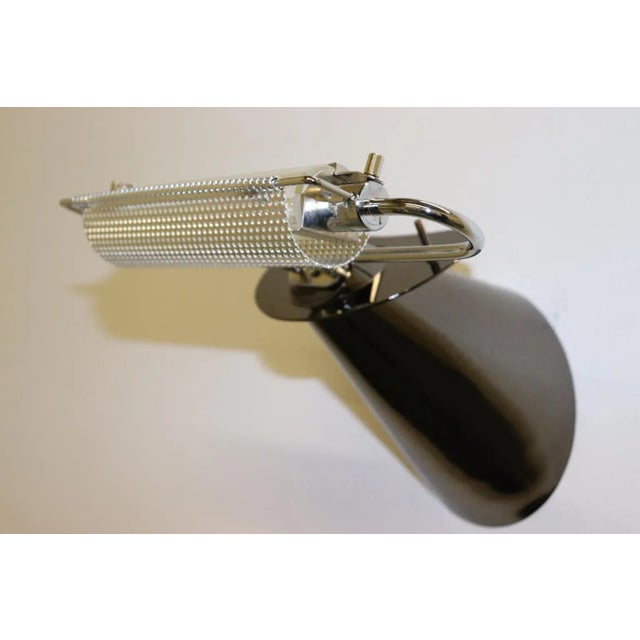 Carlo Nason "Lithos" Aquamarine Murano Hand Cast Glass Wall Lamp, Mid-Century Modern For Sale - Image 11 of 13