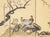 1970s C. 1970s Showa Era Japanese Painted Silk Byobu Screen "Pheasants and Sakura" For Sale - Image 5 of 18