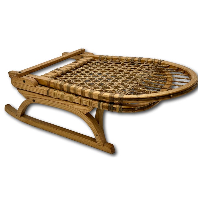 This Really is a Great Looking - Very Unusual Vintage Folding - Collapsible Low Chair. Circa Mid 1900s. These Types of...