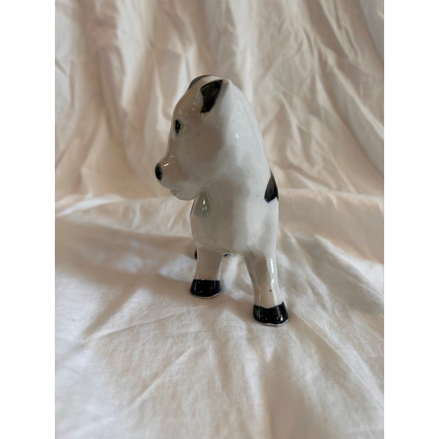 Mid-Century Modern Mid Century Japanese Ceramic Cow Vase For Sale - Image 3 of 6