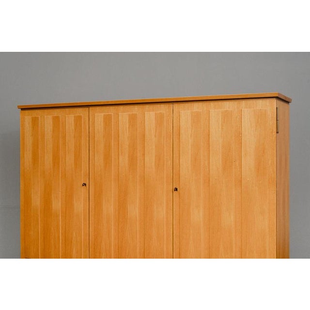 Mid-Century Sideboard in Brass and Pine For Sale - Image 17 of 18