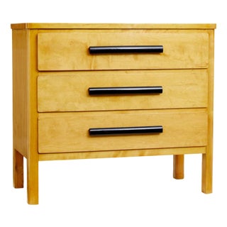 Mid-Century Scandinavian Birch Chest of Drawers, 1960s For Sale