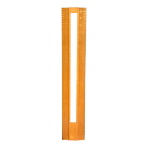 David Linley Life Size Height Chart in Walnut