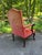 Mid 20th Century Louis XIV Style High Back Throne Style Open Armchair For Sale - Image 12 of 18