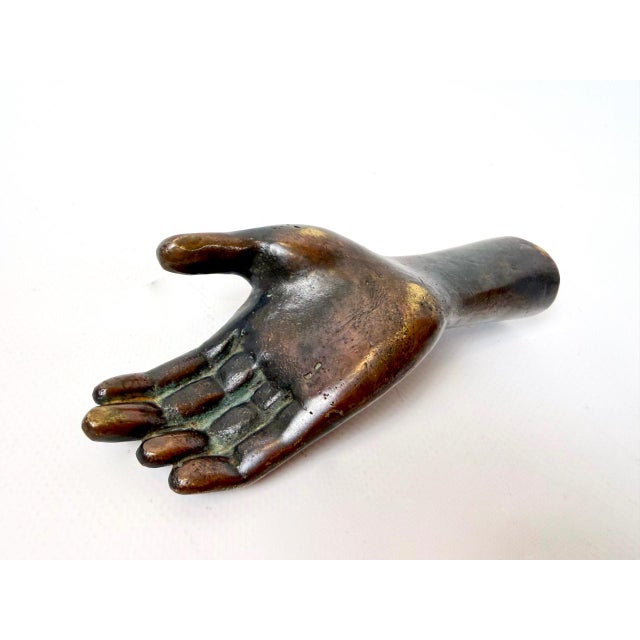 Antique Females Hand in Bronze Paperweight, 19th Century For Sale - Image 12 of 12
