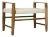 Matthew Izzo Home Stella Small Teak Bench For Sale