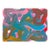 Contemporary Abstract Oil on Paper (Arches Oil Paper, 140 Lb Cold Press) "Wiggle 23" by Leon Phillips For Sale