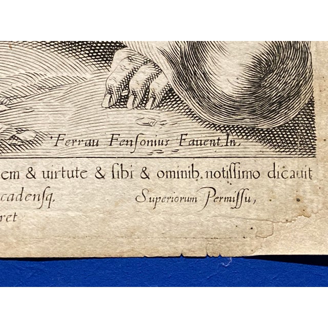 Francesco Villamena after Ferraù Fenzoni, Moses and the Brazen Serpent, 1597, Engraving For Sale - Image 12 of 18