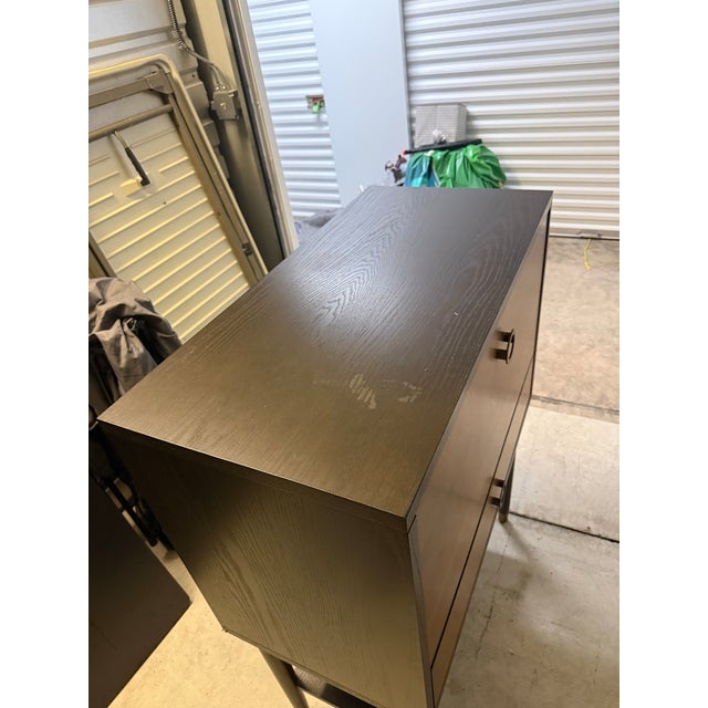 Wood Mid-Century Bar Cabinet For Sale - Image 7 of 8