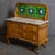 Wood Antique Marble Topped Washstand, 1890s For Sale - Image 7 of 7