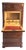 French Empire Mahogany Secretaire or Secretary Chest or Biedermeier Drop Front Desk For Sale