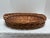 Vintage Large Wicker Wood Basket Serving Tray For Sale - Image 4 of 7