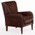 A Dutch Classic Leather Club Chair, C. 1960. For Sale - Image 4 of 8
