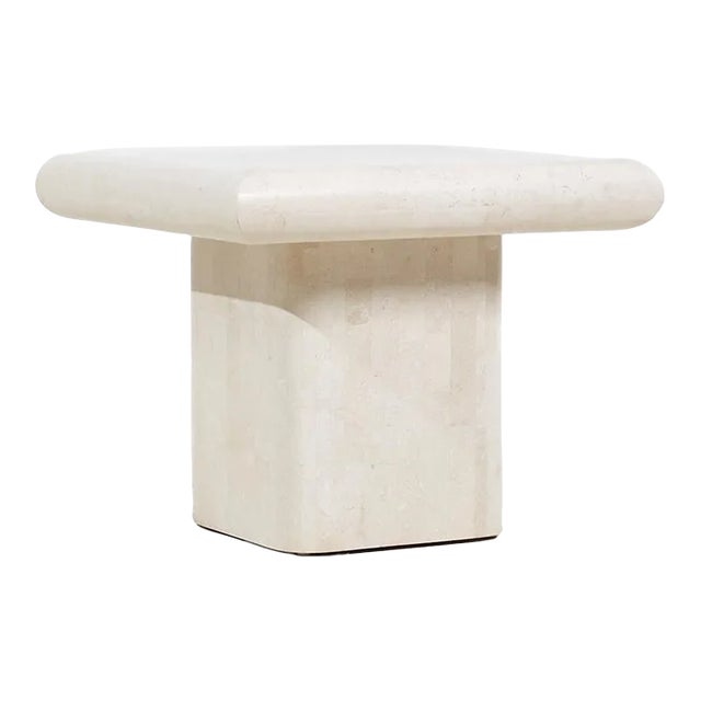 Postmodern Pedestal End Table For Sale