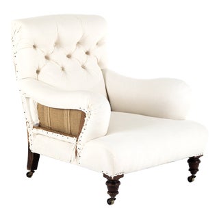 English Victorian William Birch Chair For Sale