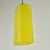 Rare 1950s Murano Glass Pendant Light Massimo Vignelli Vistosi Venini | Rhomboid Diamond Yellow Ceiling Lamp Mid Century Modern Vintage For Sale - Image 4 of 7