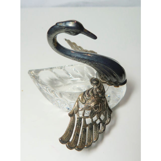 Sterling Silver and Crystal Ring Box or Trinket Box. Very Elegant Presentation. For Sale - Image 12 of 15