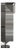 Thomas O'Brien by Visual Comfort Signature Bravo 48" Adjustable Pharmacy Floor Lamp in Bronze For Sale