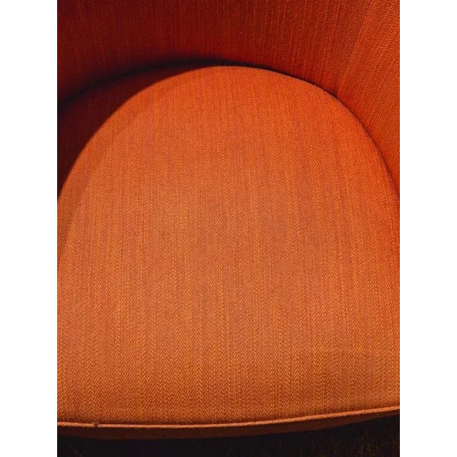 Red Scandinavian Modern Stor Adam Easy Chair by Kerstin Hörlin-Holmquist for Nordiska Kompaniet, 1950s For Sale - Image 8 of 18