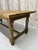Brown Waxed Oak Farmhouse Refectory Dining Table, 1950s For Sale - Image 8 of 11