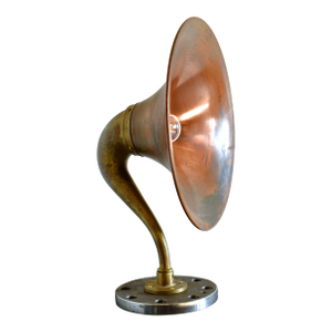 Gramophone Speaker Table Lamp From Chimera Watts