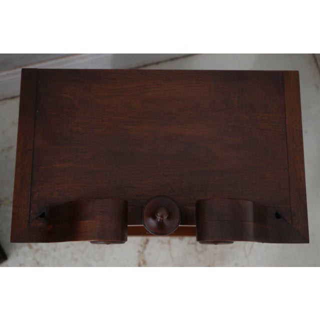 Colonial Mahogany Grandfather Hall Clock For Sale - Image 14 of 18