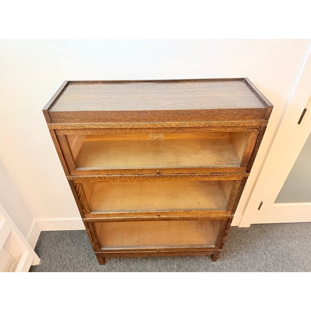1920s Globe Wernicke Barrister Bookcase For Sale - Image 11 of 11