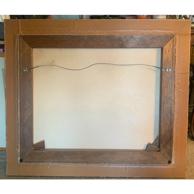 Vibrant Floral Still Life Oil Painting by Jennie Thatcher Crawford, Framed For Sale - Image 12 of 13