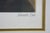 Gold Late 20th Century Salvador Dali Abraham Lincoln in Dalivision Optical Illusion Lithograph 32" For Sale - Image 8 of 14