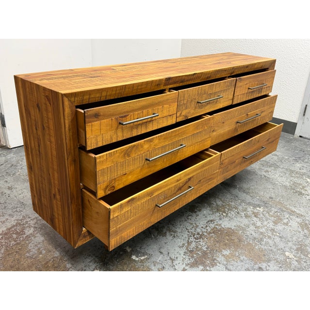 West Elm West Elm Alexa Reclaimed Wood Dresser For Sale - Image 4 of 12