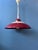 Scandinavian Space Age Red Pendant Lamp by Knud Christensen For Sale - Image 12 of 13