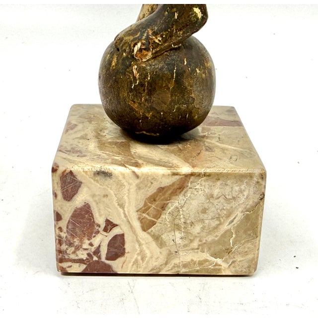 Northern Italian Carved Wood & Gessoed Atlas with Celestial Globe Circa 1800 For Sale - Image 17 of 18