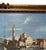 View of Venice with the Island of San Giorgio Maggiore and the Basilica, Oil on Canvas, 19th Century, Framed For Sale - Image 6 of 16