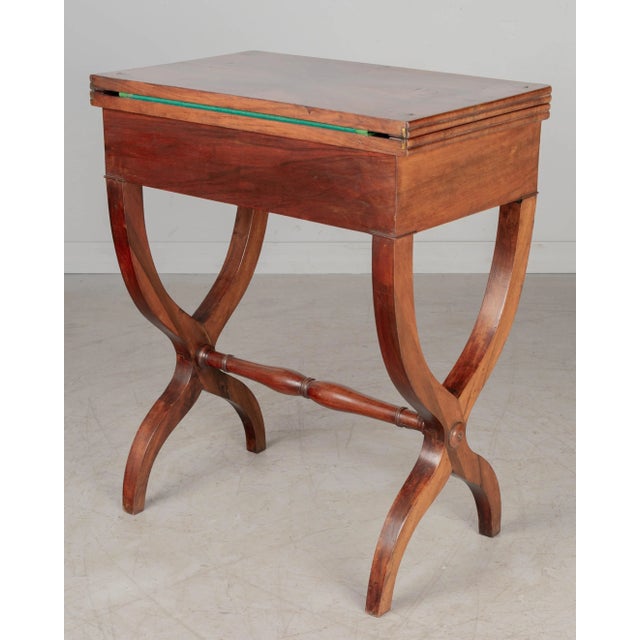 19th Century French Charles X Game Table For Sale - Image 4 of 11