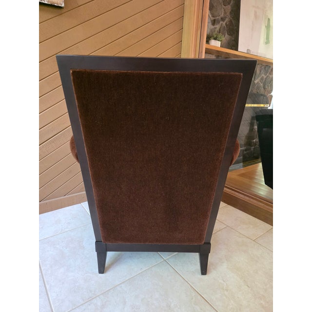 Donghia Panama Fauteuil Chairs (2) For Sale In Boston - Image 6 of 13