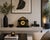 Antique French Architectural Mantel Clock in Black Marble and Gilt Brass, 1880 For Sale - Image 11 of 13