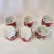 Mid-Century Modern Mid-Century Red Poppy Coffee Mugs- Set of 6 For Sale - Image 3 of 11