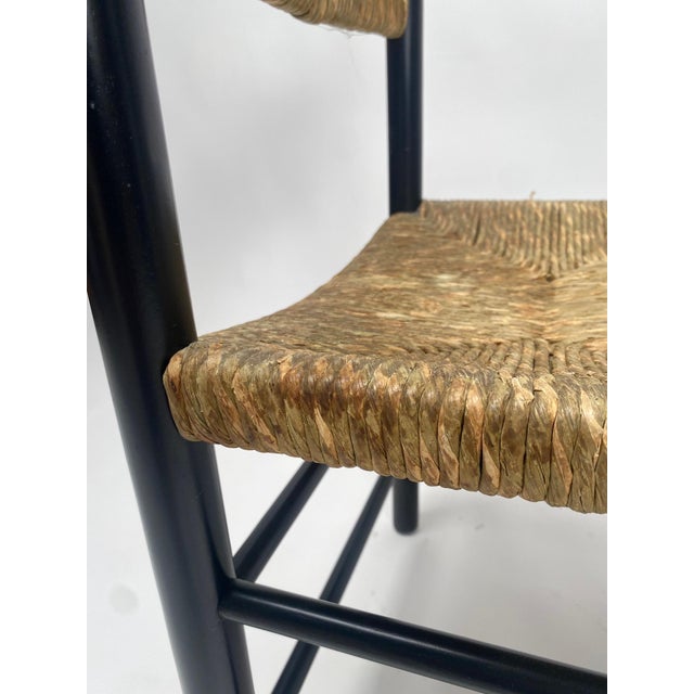 Mid-Century Dordogne Chairs in the style of Charlotte Perriand, 1960s, Set of 4 For Sale - Image 9 of 15