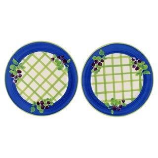 Large Porcelain Cover Plates from Rosenthal, Set of 2 For Sale