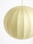 Metal Round Cocoon Pendant Lamp, 1960s For Sale - Image 7 of 15