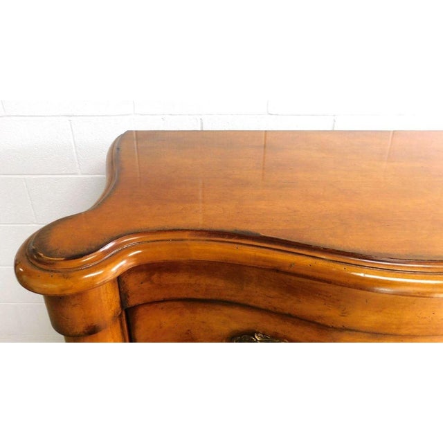 Late 20th Century Furniture Traditional 8-Drawer Fruitwood Dresser/Chest of Drawers For Sale - Image 12 of 17