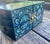 Late 20th Century Hollywood Regency Style Black Lacquer & Abalone Jewelry Cabinet For Sale - Image 9 of 13