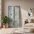 Dimensions: 38" W X 3" D X 72" H Features: • 100% solid teak wood • Antique door from India • Entirely handmade by expert...