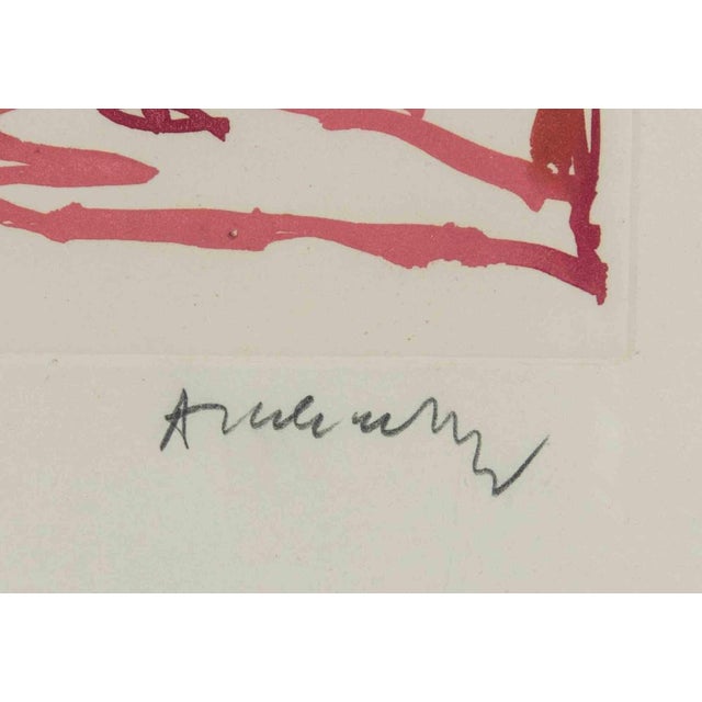 Contemporary Pierre Alechinsky, Carta Canta, Etching, 1987 For Sale - Image 3 of 5