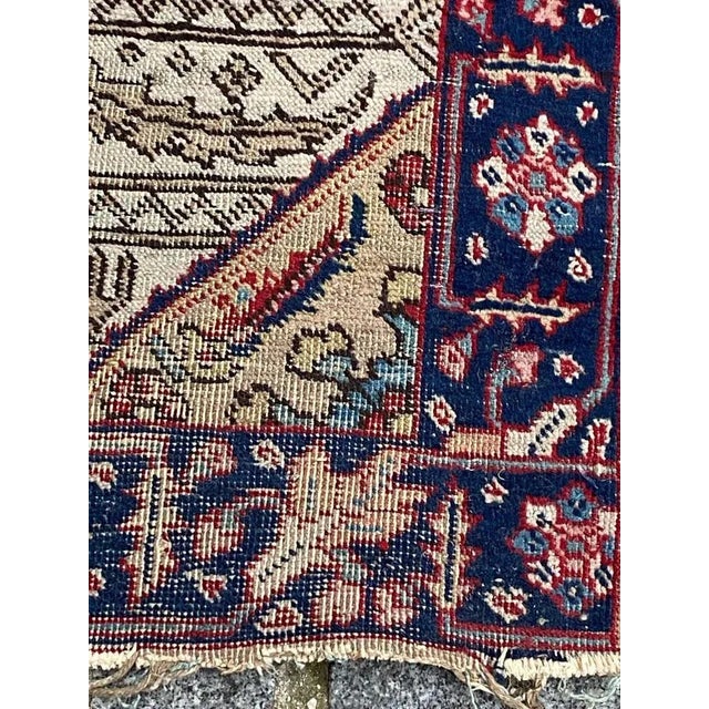 Small 19th Century Antique Tabriz Rug For Sale - Image 3 of 18