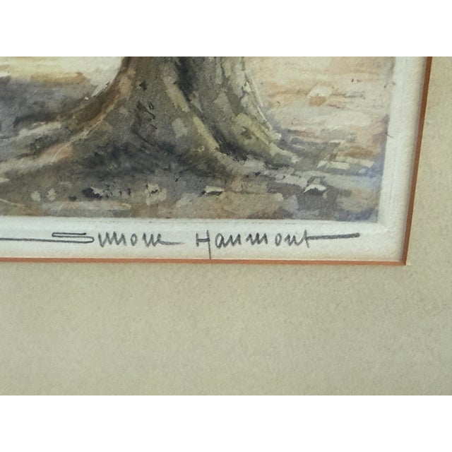 Simone Haumont La Place Du Village Et La Cour De Ferme Original Print, Signed For Sale - Image 10 of 12