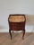 19th Century French Louis XV Style Marquetry Inlaid Marble Top Nightstand For Sale - Image 4 of 13